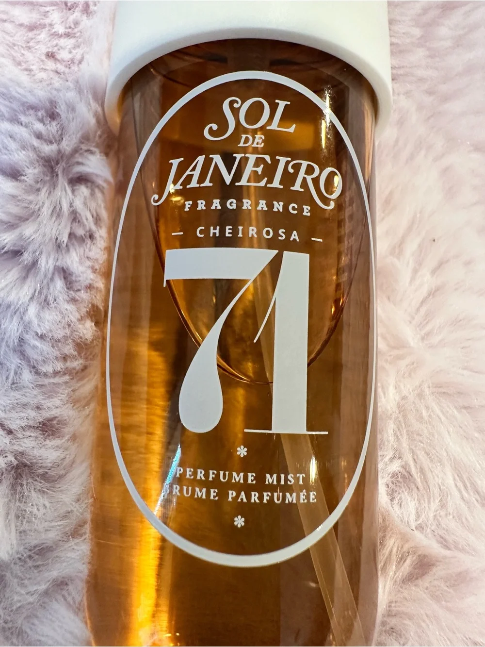 Sol de Janeiro Cheirosa 71 Body Mist - Amber Brown Bottle with White Cap